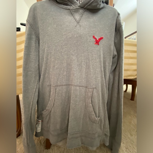 American Eagle Pullover Hoodie For Men Size Small - Picture 2 of 4